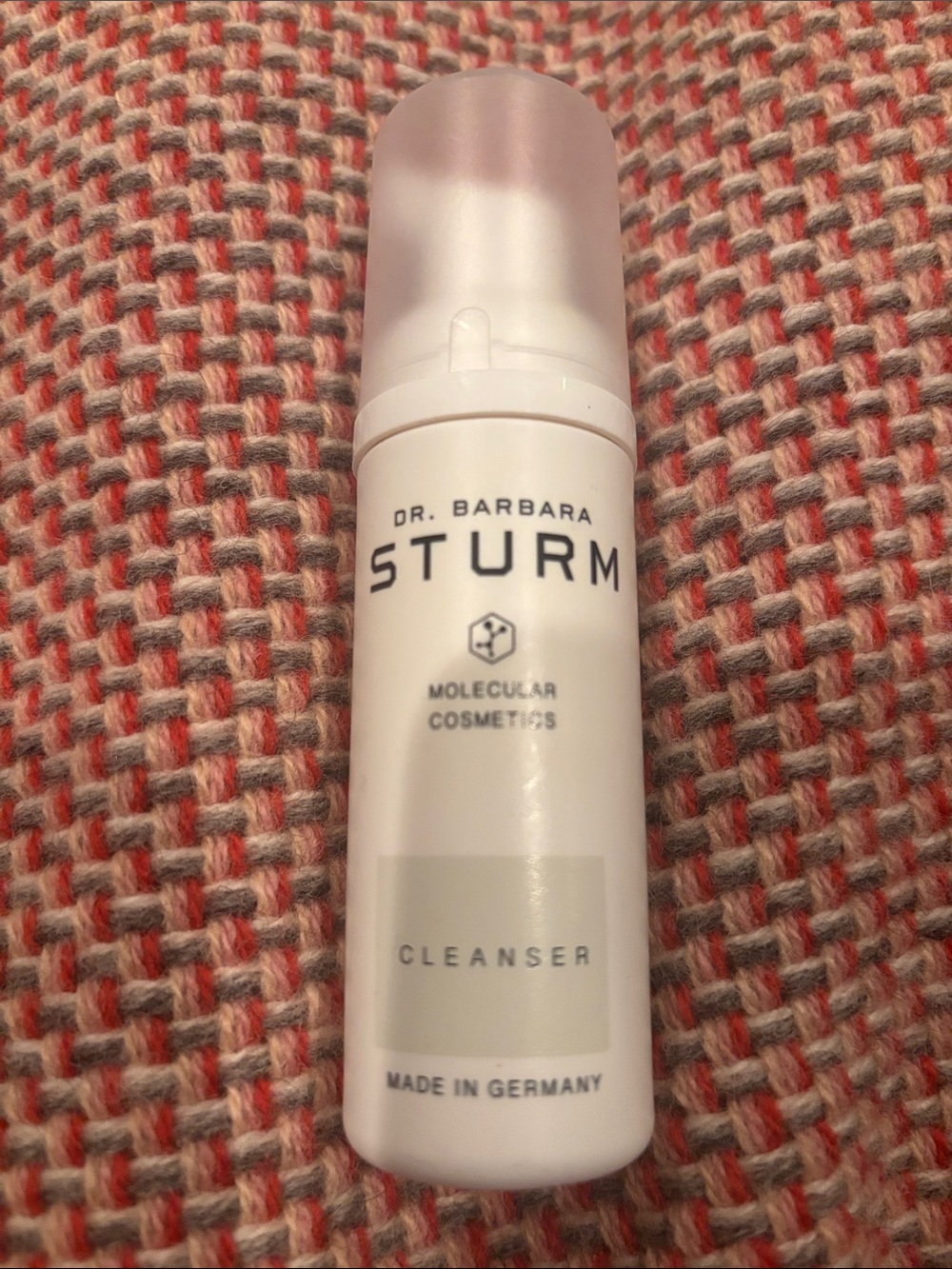 Dr. Barbara Sturm Cleanser — White Bottle with Frosted Cap